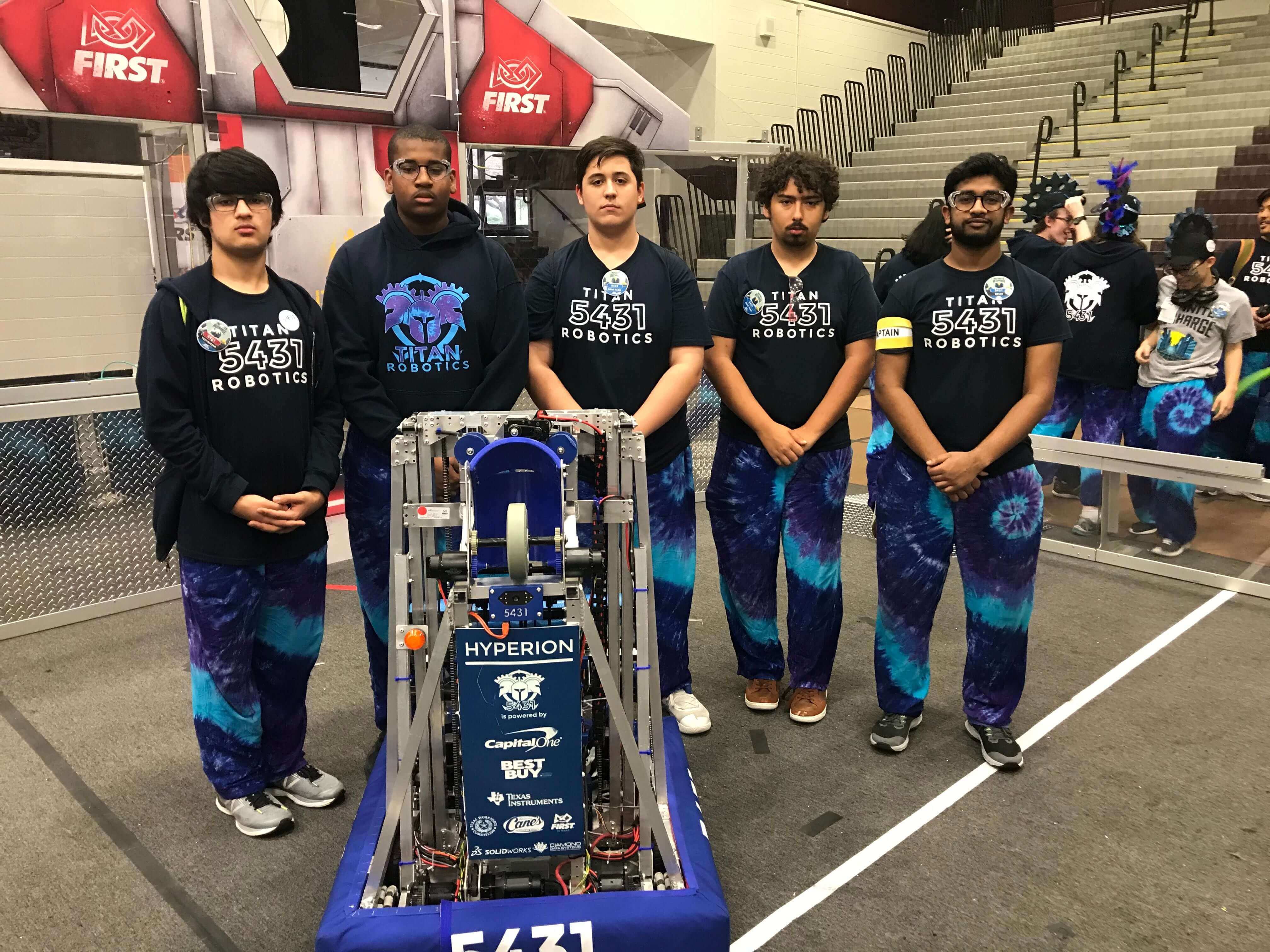 2020 Titan Robotics drive team